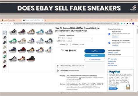 can i sell fake shoes on ebay|does ebay sell shoes.